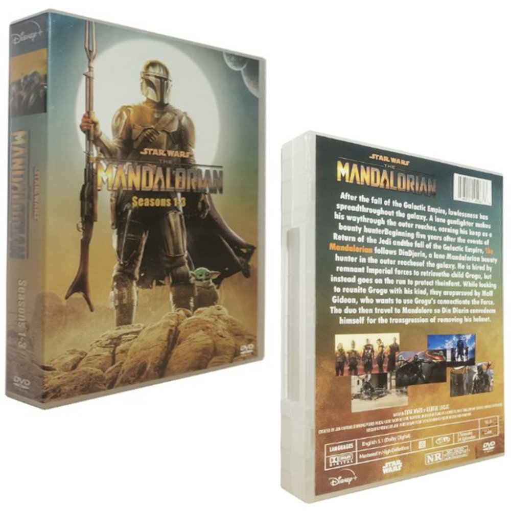 The Mandalorian seasons 1-2-3 DVD 9-discs New Sealed region 1